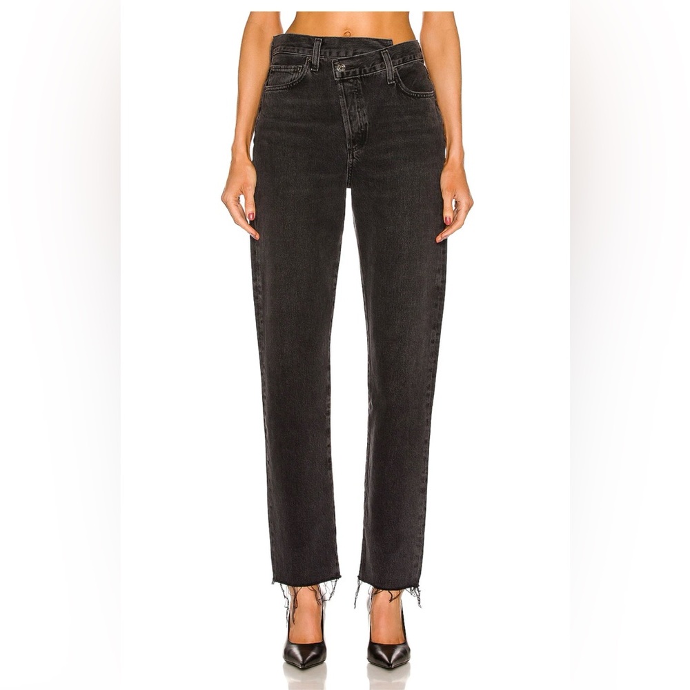 NWT AGOLDE CRISS CROSS UPSIZED JEAN